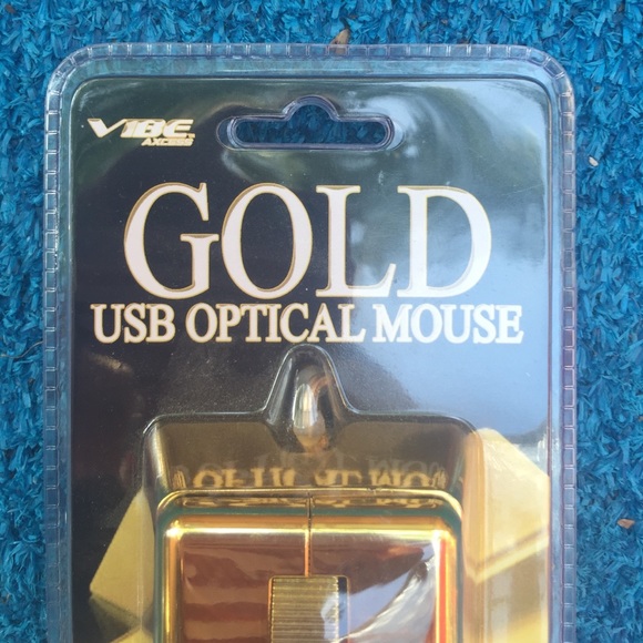 GOLD BAR MOUSE! USB optical Mouse - Picture 3 of 4