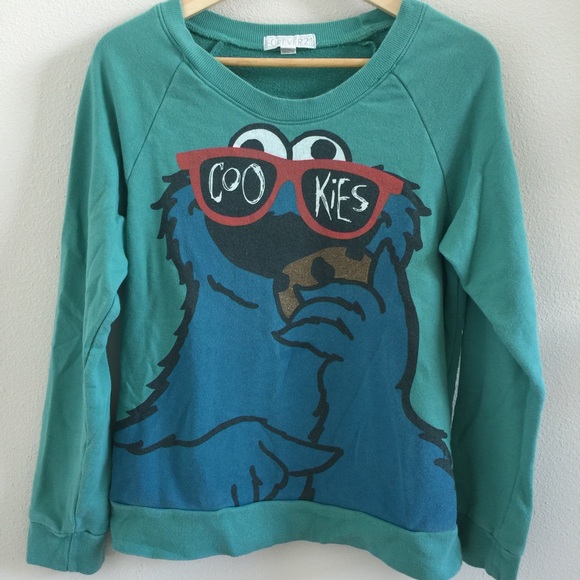 Vintage Cookie Monster Sweatshirt