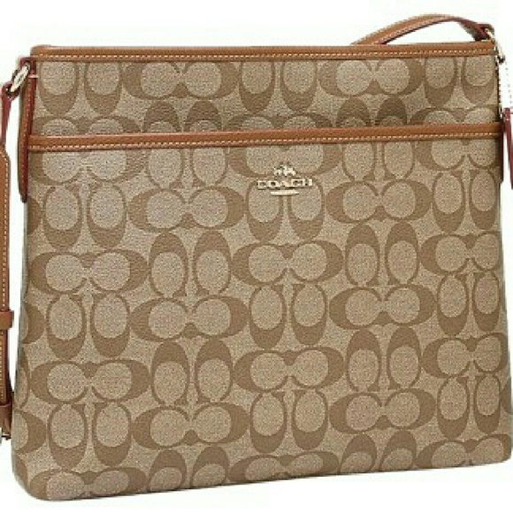 Coach Handbags - • NWT Large Coach Purse •