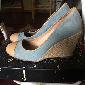 Sam Edelman Jean wedge shoes
