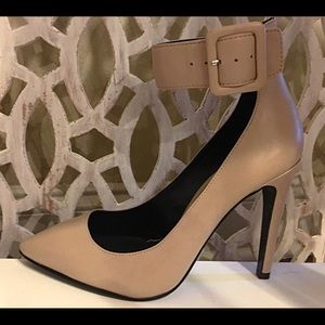 ALDO Genuine Leather Pointed Toe Heels