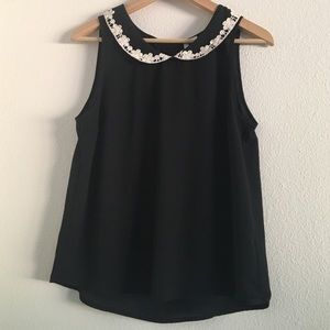 〰Lauren Conrad collar top 〰
