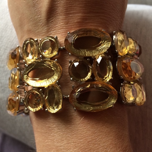 Banana Republic Golden Crystal Bracelet