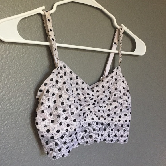 Victoria's Secret PINK polka dot bralette