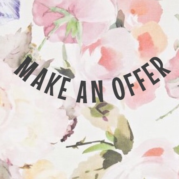 Offers are encouraged!