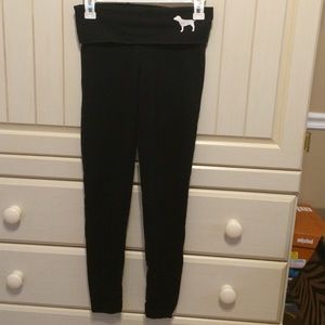 Black PINK yoga leggings