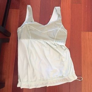 Mint green Lululemon tank top