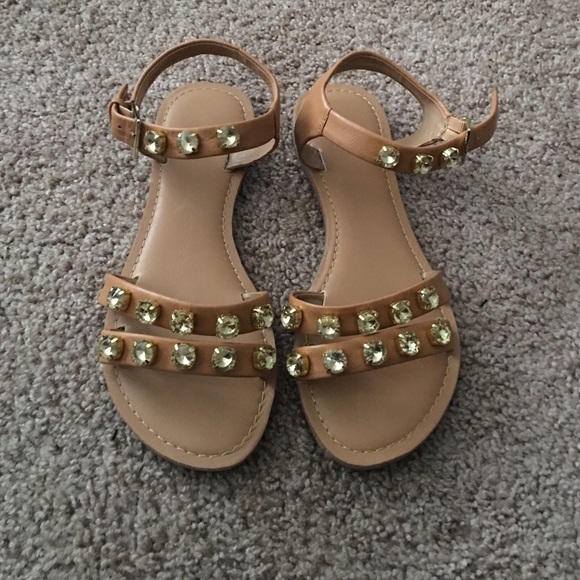 Cute nude color sandals