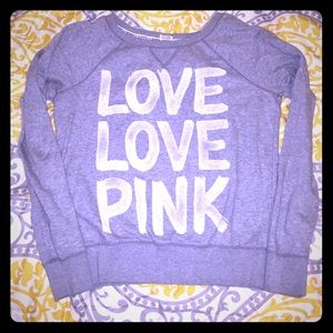 Pink Victoria secret sweater