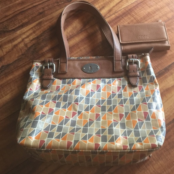 Fossil Purse And Wallet Like New - image 1
