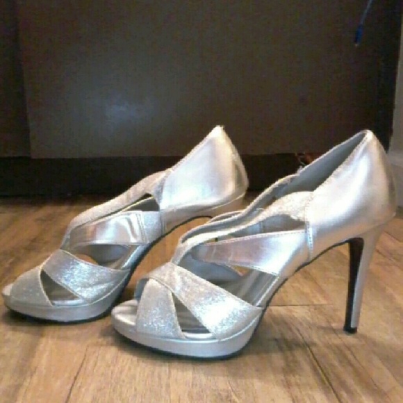 Silver Glittler HighHeels