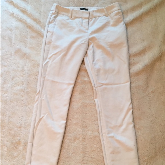 White Express Columnist Pants Size 0