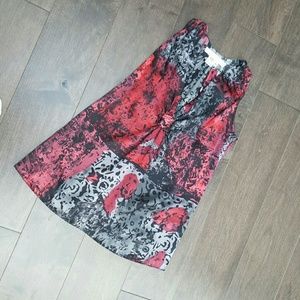 Max Studio sleeveless silk tunic