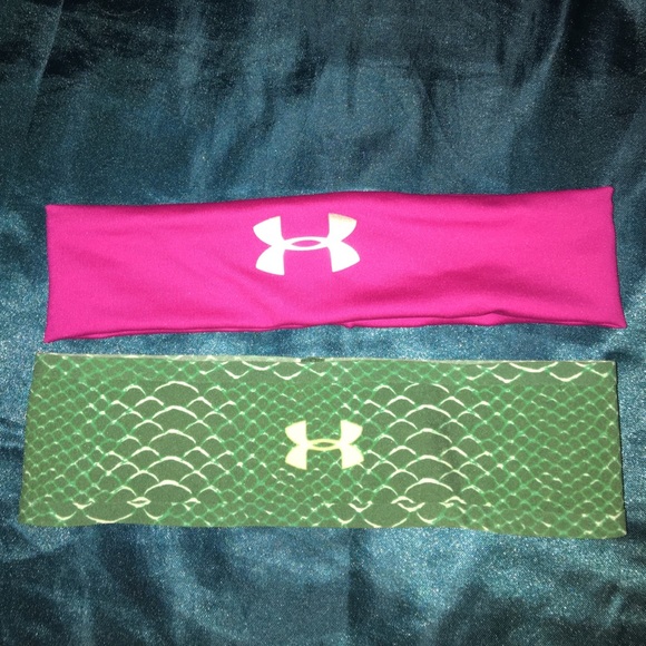 Under Armour headbands - set of two - like new!
