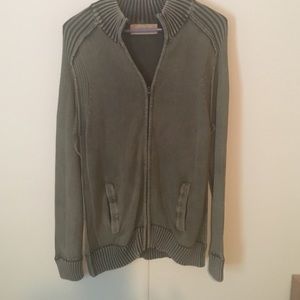 BKE men's zip up sweater jacket