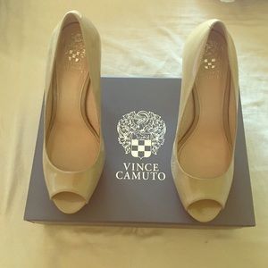 Vince Camuto peep toe heels