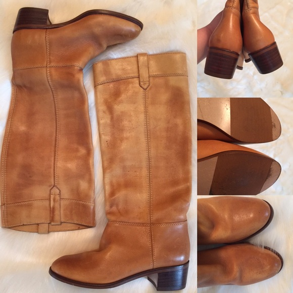 Shoes - GORGEOUS! 💗 Vintage Couture 💗 Leather Boots Sz 6