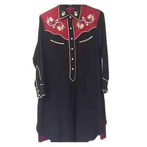 isabel marant runway black floral collection