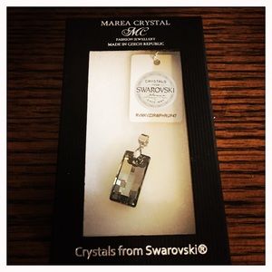 Marea Crystal/ Swarovski necklace and pendant.