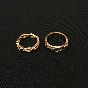 2 Midi Rings