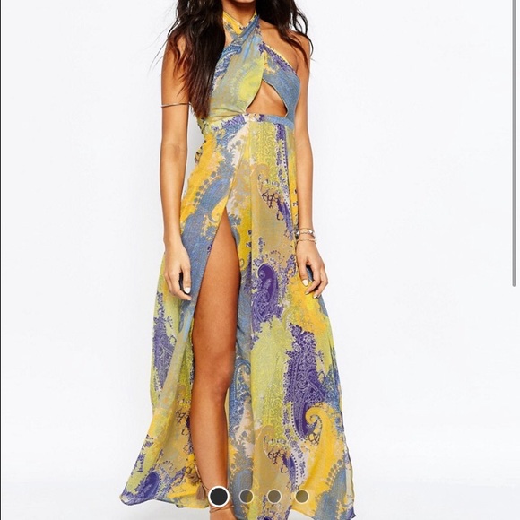 Asos scarf Print dress