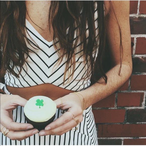 SOLD NWT LF Striped Two Piece set - Picture 2 of 4