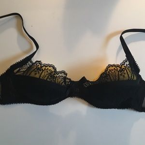 Agent Provocateur Black Lace Bra NWOT