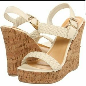 Charles Albert women's wedge shoe's!  Colors Ivory