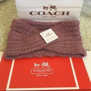 COACH Headwarmer