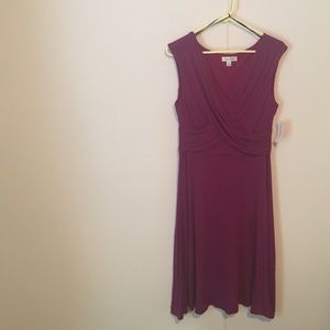 Dress Barn wrap front dress