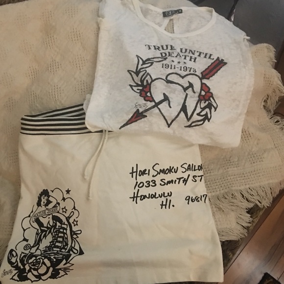 Sailor Jerry Skirt and Shirt