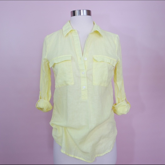 Old Navy Yellow Blouse
