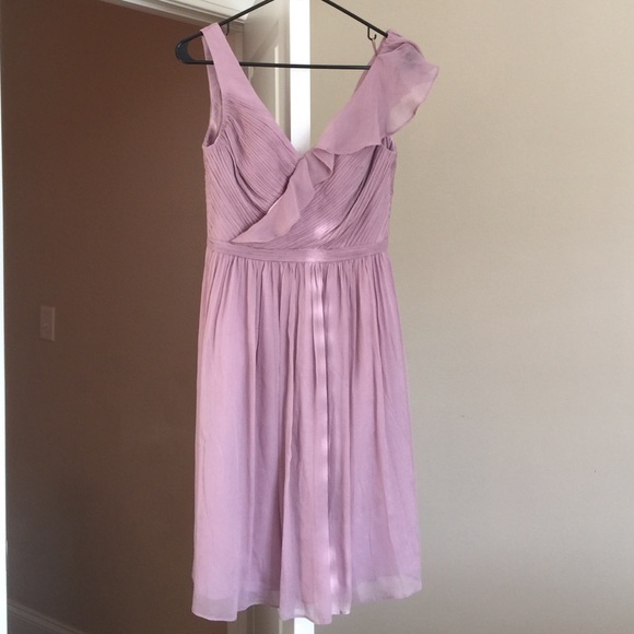 J Crew Lavender Bridesmaid Short Dress