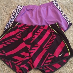Two Pair Nike Tempo Running Short