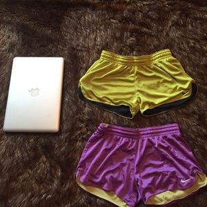 Nike training/track shorts.