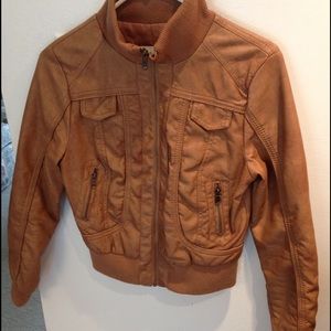 Leather jacket