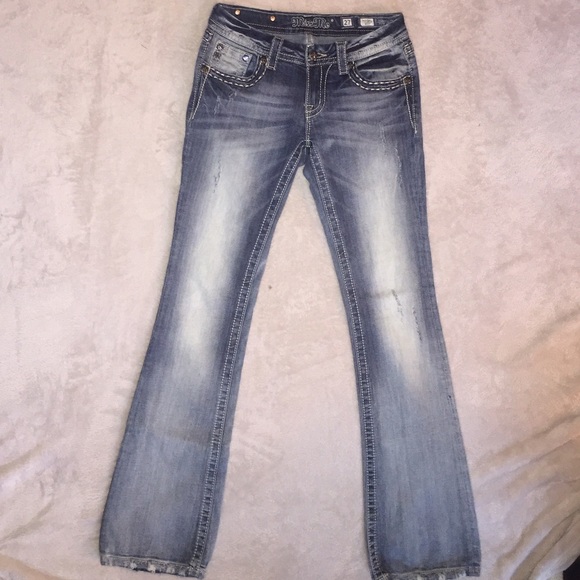 Miss Me boot cut jeans 27" - Picture 3 of 4