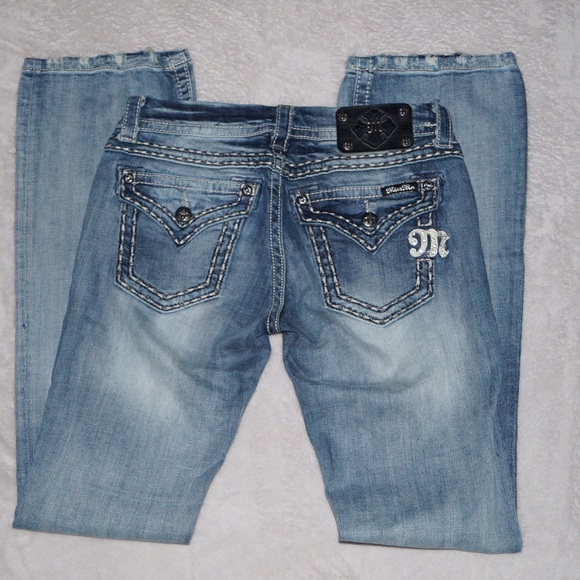 Miss Me boot cut jeans 27" - Picture 4 of 4