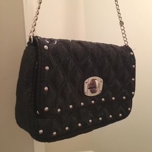 White House Black Market Quilted Clutch