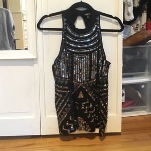 Sequin top