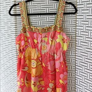 Cute Pink and Orange blouse