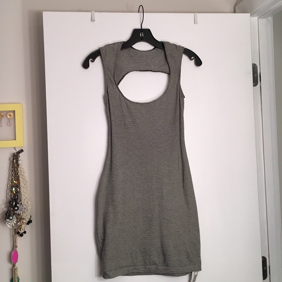 American Apparel Striped Bodycon Dress