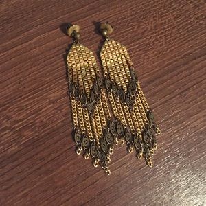 Sorrelli dangle chain earrings