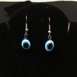 Evil Eye Drop Earrings