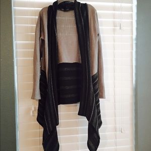 Comfy yet Trendy Black and Gray Overall