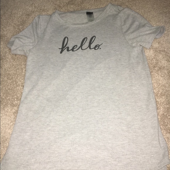 Hello shirt