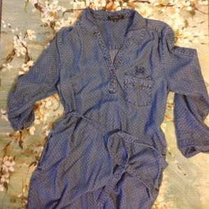 Velvet Heart Polka Dot Dress