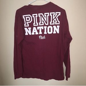 Vs pink maroon pink nation