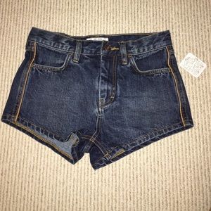 Free People She's Not There Piped Cut Offs