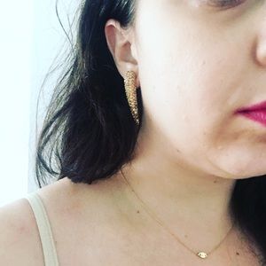 Made Her Think Jewelry - Made Her Think Crystal Horn Earrings Made Her Think Jewelry - Made Her Think Crystal Horn Earrings
